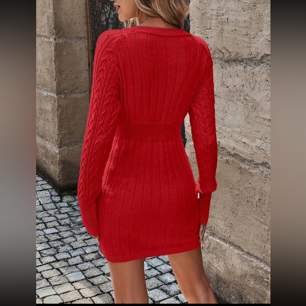 Women's Casual Sweater Dress